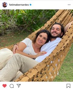 Fátima Bernardes e Túlio Gadelha surgem em clima de romance nas Redes Sociais (Imagem/ Instagram)