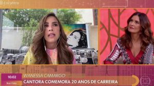 Wanessa Camargo fala sobre novos trabalhos no Encontro com Fátima Bernardes (Imagem/ Globo)