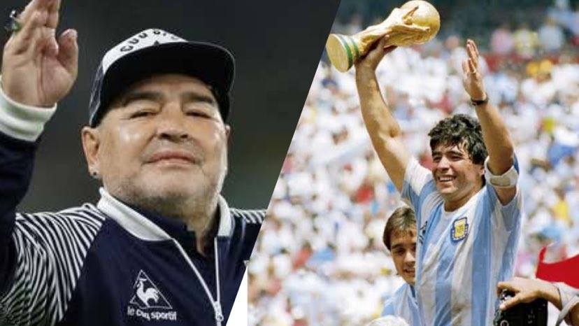 Diego Maradona morre aos 60 anos na Argentina, após uma parada cardiorrespiratória (Montagem: Reseller Web)