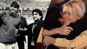 Xuxa e Kaká prestam homenagens à Diego Maradona que faleceu na manhã dessa quarta-feira (Montagem: Reseller Web)