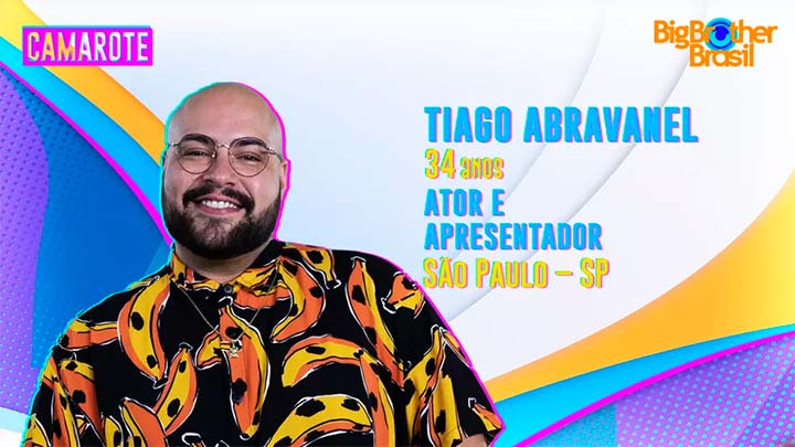 Tiago Abravanel participante do Big Brother Brasil 22